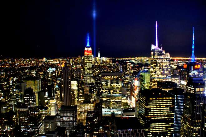 Manhattan night view 2